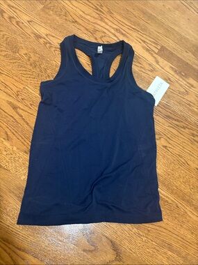 Athleta Navy Racerback Performance Tank, NWT